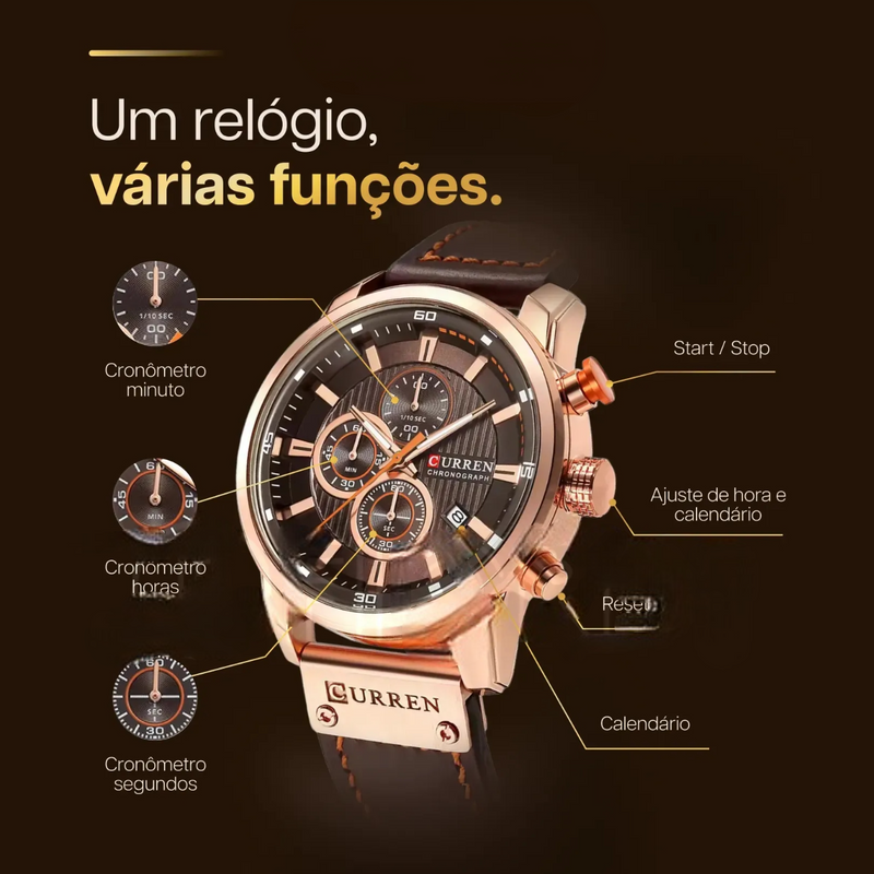 Relógio Curren Magnatta™ [Edição Limitada]