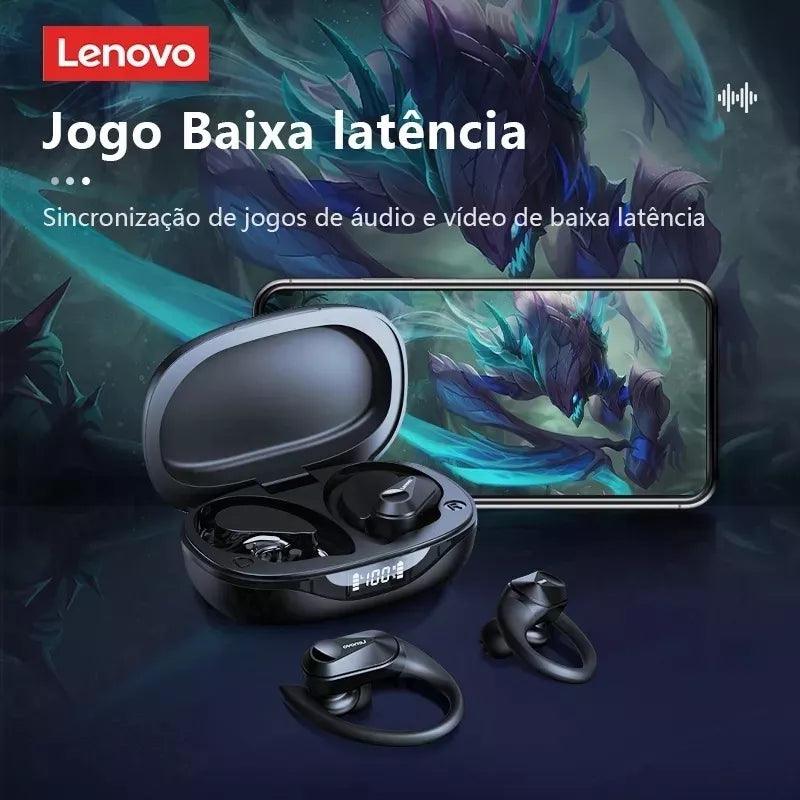 Fone de Ouvido Bluetooth 3.5 Lenovo LP75 A Prova D'água
