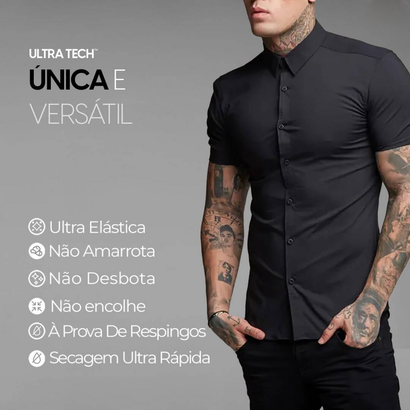 Camisa Ultra Tech™ - Manga Curta [Compre 1 & Leve 2]