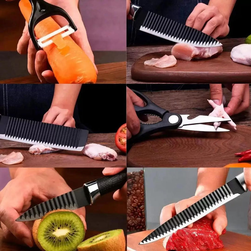 Kit De Facas 6 Peças Profissional Cocin Master (Oferta Especial)