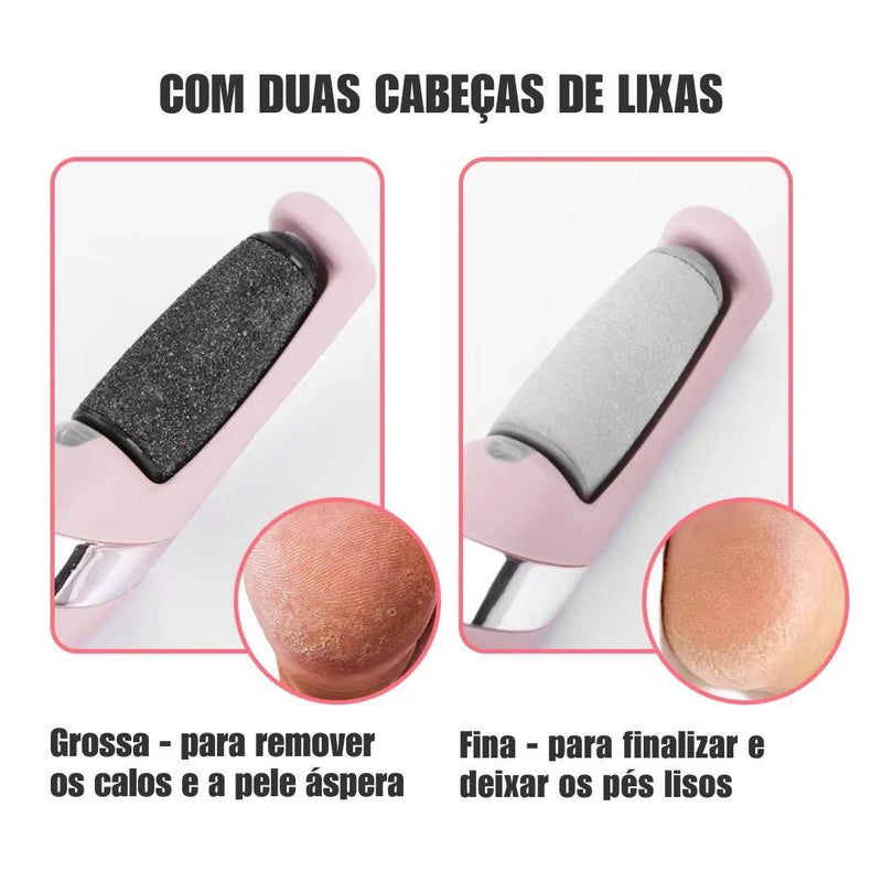 Lixa Elétrica CallusCare® Para Pés Ásperos e Rachados | Resultado Profissional Sem Sair De Casa