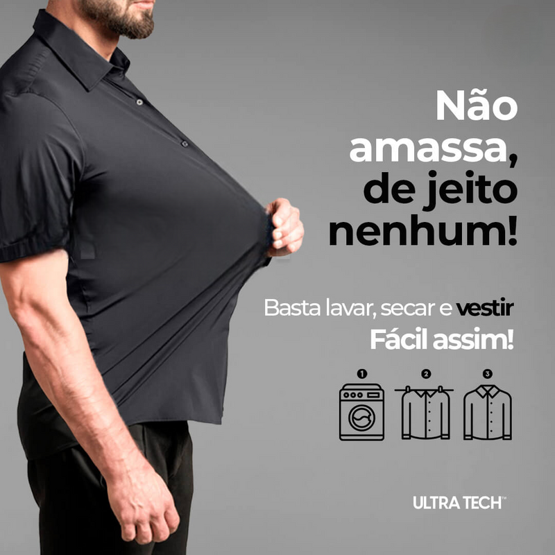 Camisa Ultra Tech™ - Manga Curta [Compre 1 & Leve 2]
