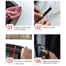 Borracha VedaTurbo Vedação Total Automotiva Anti-Poeiras e Anti-Ruídos 15 Metros