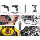 Kit Ponteira Magnética Philips Em Aço Tungstênio Antiderrapante StrongMax