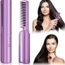 Pente Alisador e Modelador Antifrizz De Bolsa Recarregável Com Aquecimento Rápido