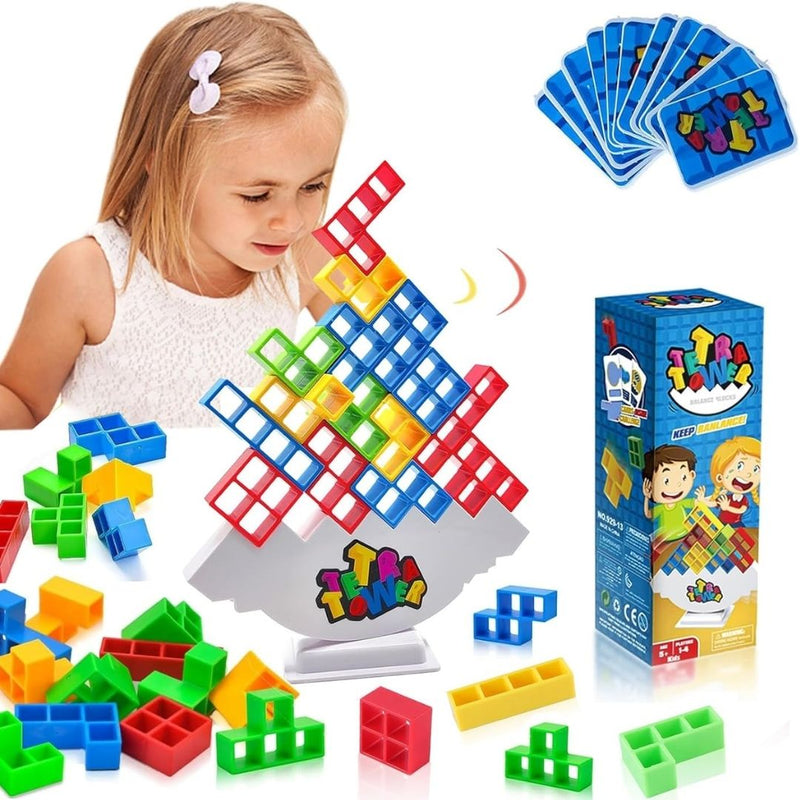 Jogo De Tetris Em Equipe - Diversão Garantia Para Crianças e Adultos