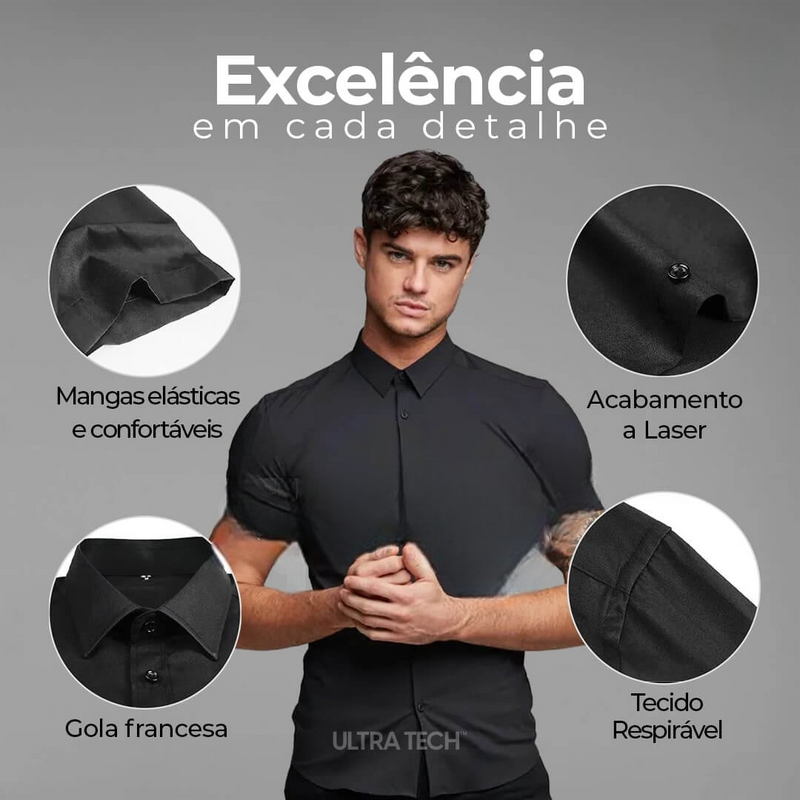 Camisa Ultra Tech™ - Manga Curta [Compre 1 & Leve 2]