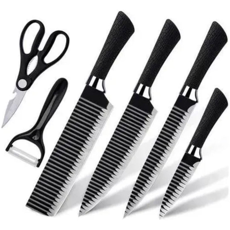 Kit De Facas 6 Peças Profissional Cocin Master (Oferta Especial)