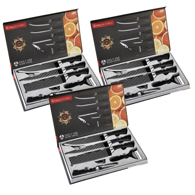 Kit De Facas 6 Peças Profissional Cocin Master