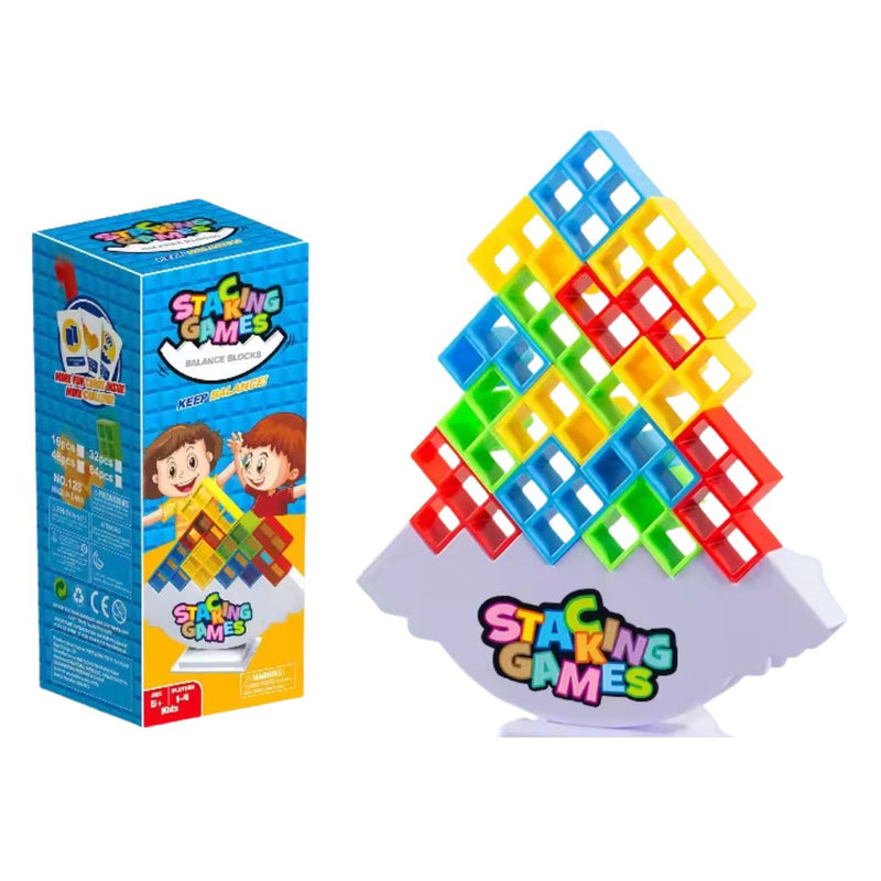 Jogo De Tetris Em Equipe - Diversão Garantia Para Crianças e Adultos