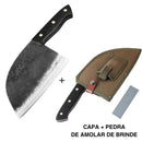 Cutelo Forjado KING Full Tang Aço Carbono (PROMOÇÃO DE LANÇAMENTO) 🔥