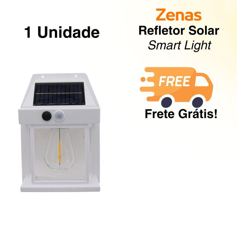 Refletor Solar Smart Light Com Detector de Movimentos