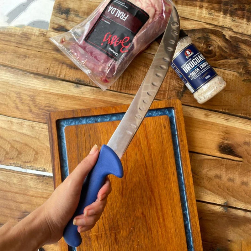 Faca Surbisa Churrasco De Chefe - Inox Salt Bae Chef (EXCLUSIVIDADE)