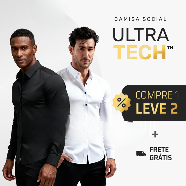 Camisa Social Ultra-Tech™  [COMPRE 1 & LEVE 2]