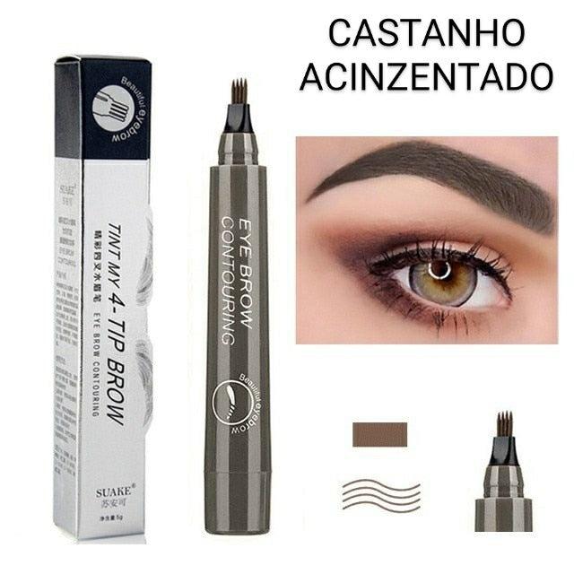 Caneta Para Sobrancelha Efeito Micropigmentação Super Eyebrow