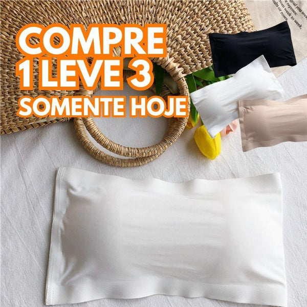 Sutiã Femme Comfort™ - Tamanho Único Regulável e Bojo Removível (Compre 1 e Leve 3 Apenas Hoje)