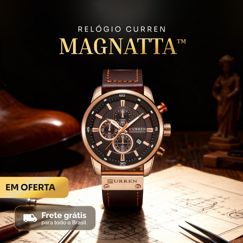 Relógio Curren Magnatta™ [Edição Limitada]