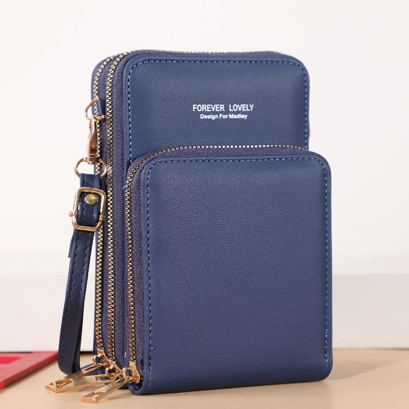 Bolsa Feminina Transversal Porta Celular Com 3 Divisórias - ZenBag®