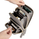 Bolsa Feminina Transversal Porta Celular Com 3 Divisórias - ZenBag®