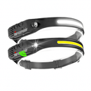 Lanterna de Cabeça Com Sensor de Movimento (Compre 1 Leve 2)