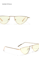 Óculos Triangular Moderno Luxuoso