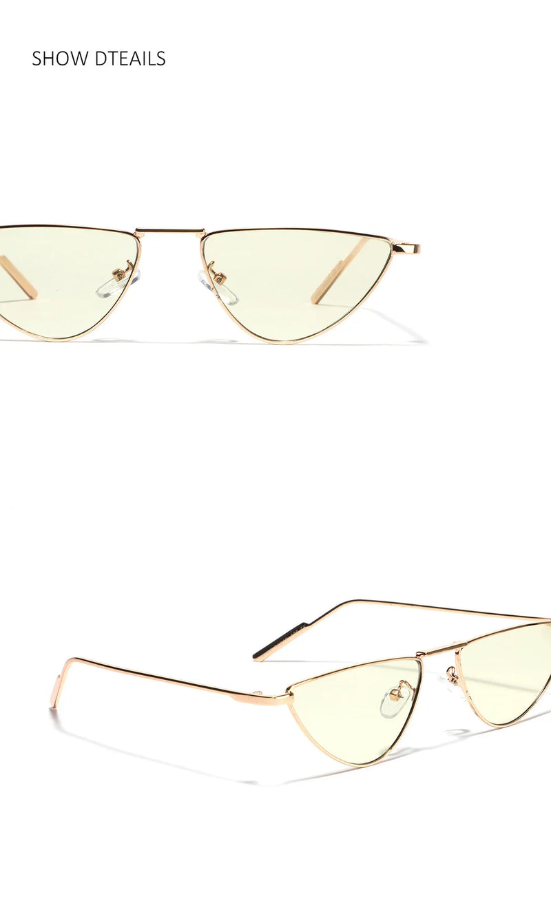 Óculos Triangular Moderno Luxuoso