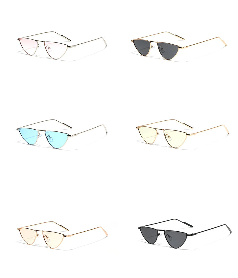 Óculos Triangular Moderno Luxuoso