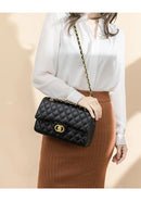 Bolsa Crossbody Moderna Com Alça Couro Genuíno