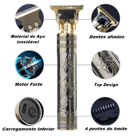 Barber Pro® Barbeador Profissional 3 Em 1 [Barba, Cabelo e Corpo]