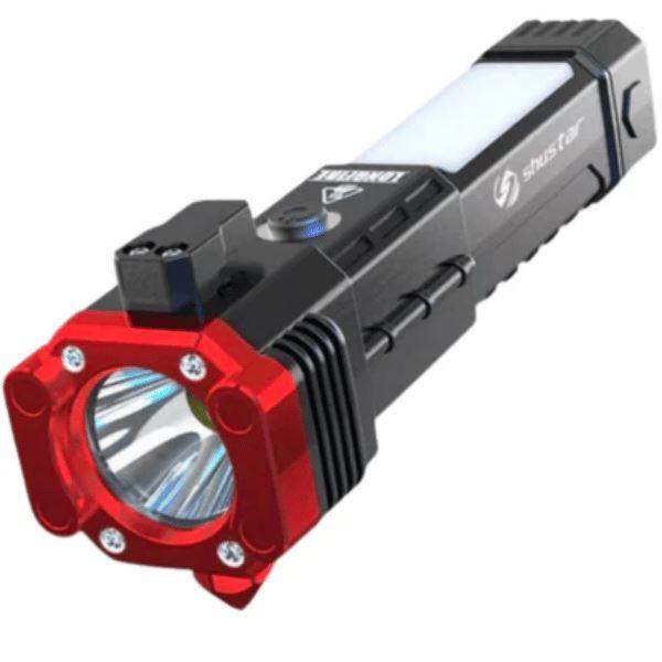 Lanterna Tática Militar 4 em 1 Ultra Potência