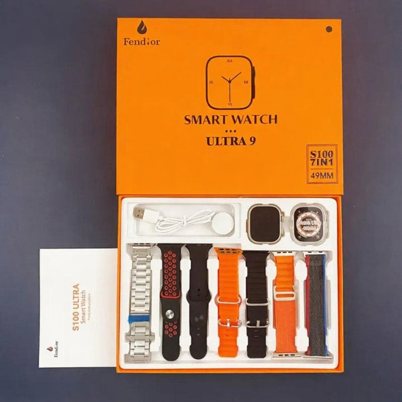 SmartWatch - Serie 9 Ultra™ [Brindes: 7 Pulseiras + Case]