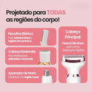 Depilador Elétrico 4 em 1 - DermaFlex®
