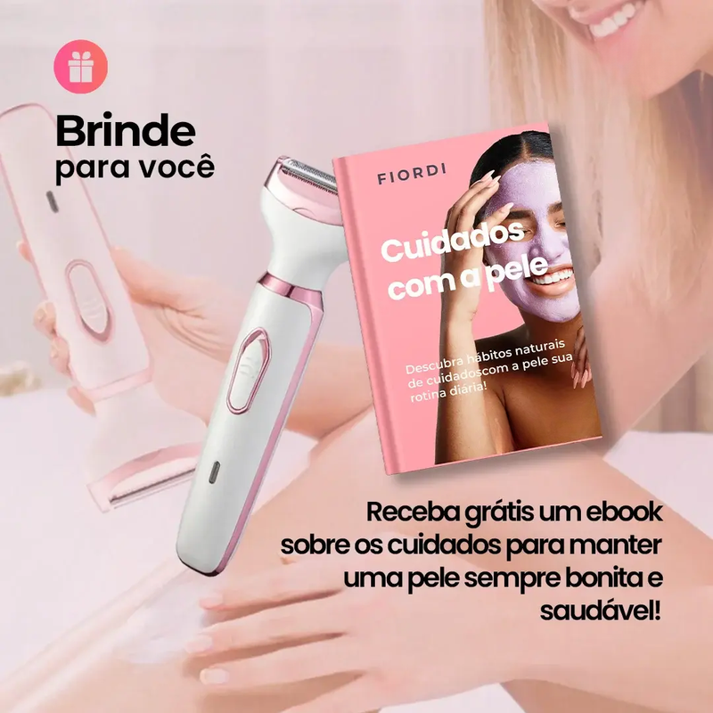 Depilador Elétrico 4 em 1 - DermaFlex®