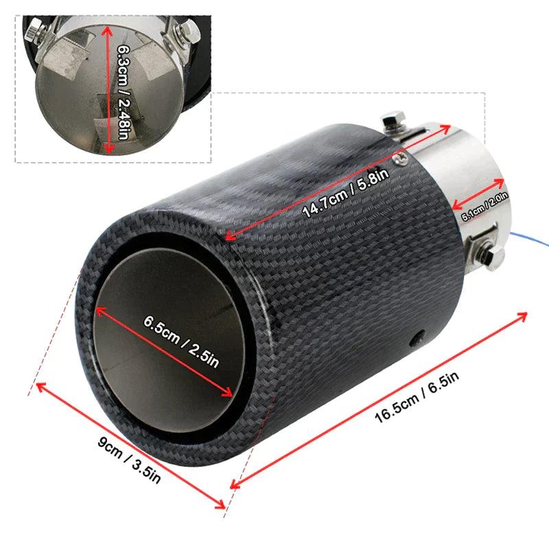 Ponteira de Escapamento Esportiva